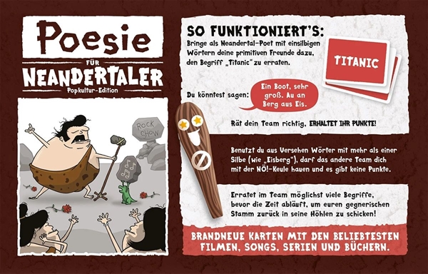 Oatmeal - Poesie f�r Neandertaler: Popkultur Edt.