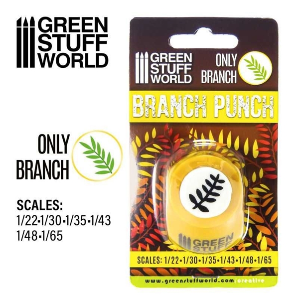 Green Stuff World - Motivlocher: Only Branches