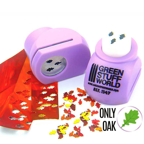 Green Stuff World - Motivlocher: Only Oak