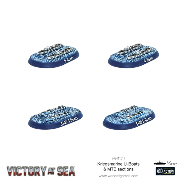 Victory at Sea - Kriegsmarine UBoats & MTB section