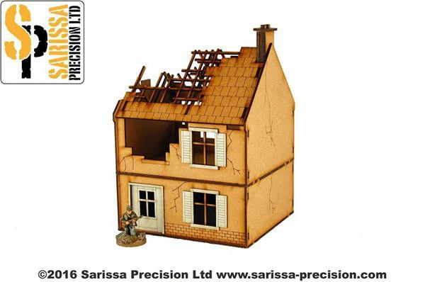 Sarissa Precision - Small House - Destroyed