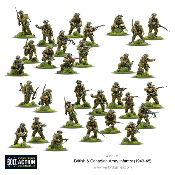 Bolt Action WW2 - British & Canadian Army