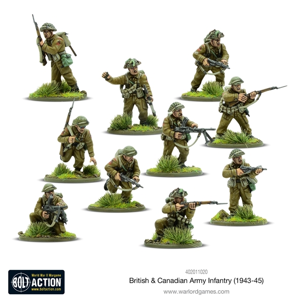Bolt Action WW2 - British & Canadian Army