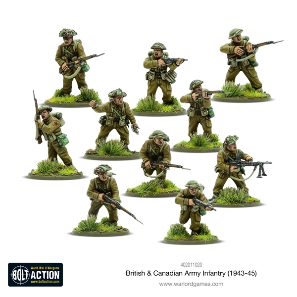 Bolt Action WW2 - British & Canadian Army