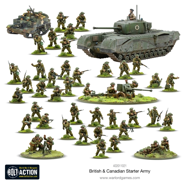 Bolt Action WW2 - British & Canadian Army