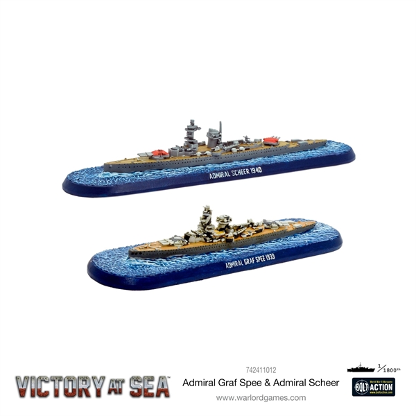 Victory at Sea - Admiral Graf Spee & Admiral Schee