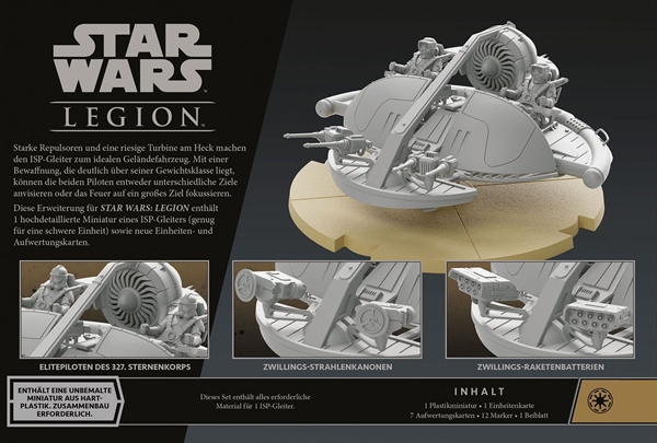 Star Wars: Legion - ISP-Gleiter