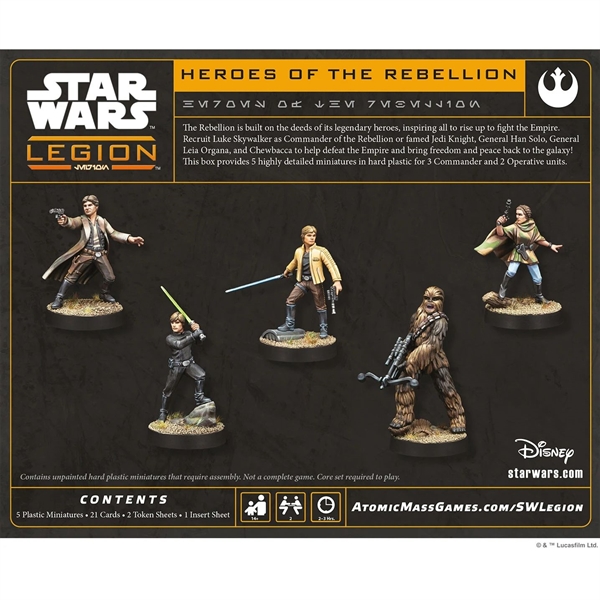 Star Wars: Legion - Heroes of the Rebellion