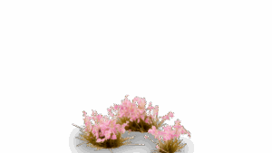 Gamers Grass - Pink Orchid Tiny Flowers (4mm)