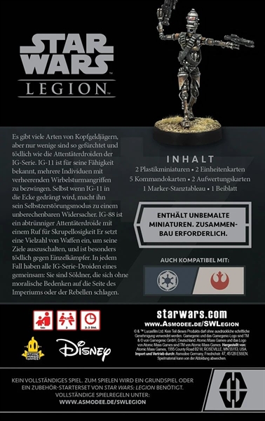 Star Wars: Legion - Attent�terdroiden der IG-Serie