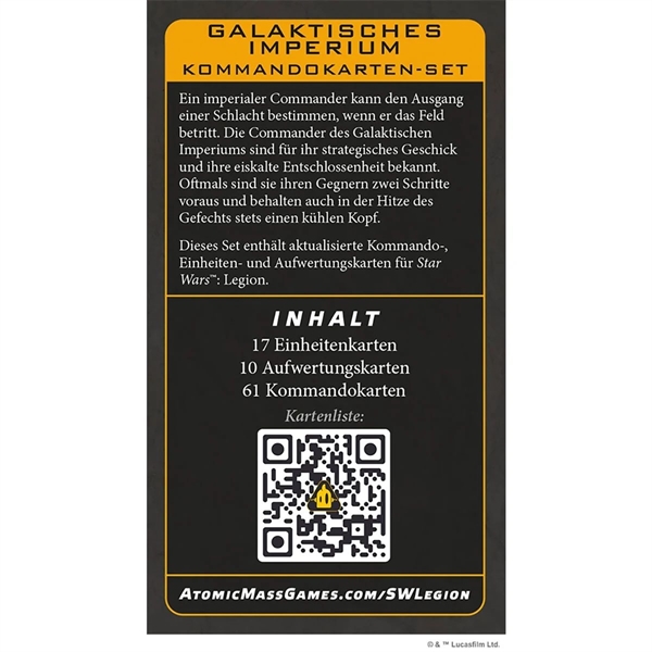 Star Wars: Legion - Galaktisches Imperium