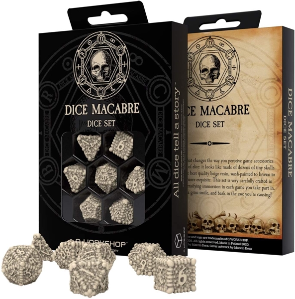 Q-Workshop - RPG-Set Dice Macabre