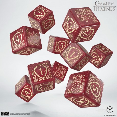 Q-Workshop - Game of Thrones, Dice Set D6