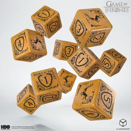 Q-Workshop - Game of Thrones, Dice Set D6