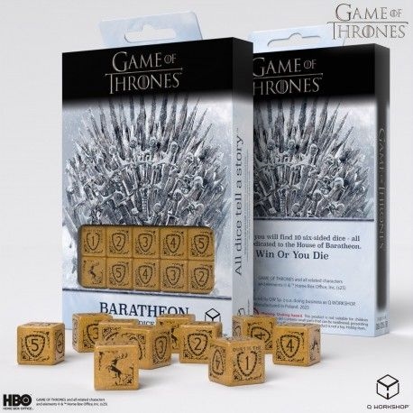 Q-Workshop - Game of Thrones, Dice Set D6