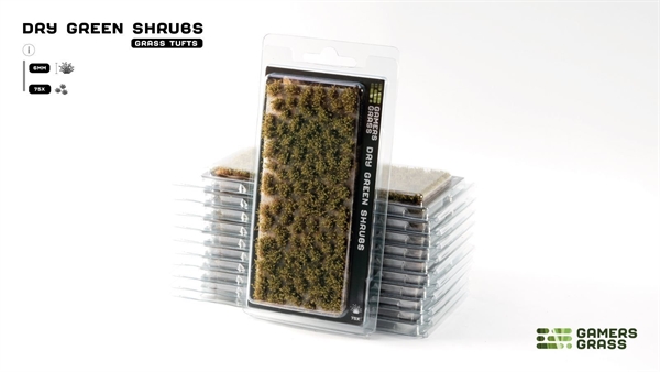 Gamers Grass - Shrubs Dry Green (6mm)
