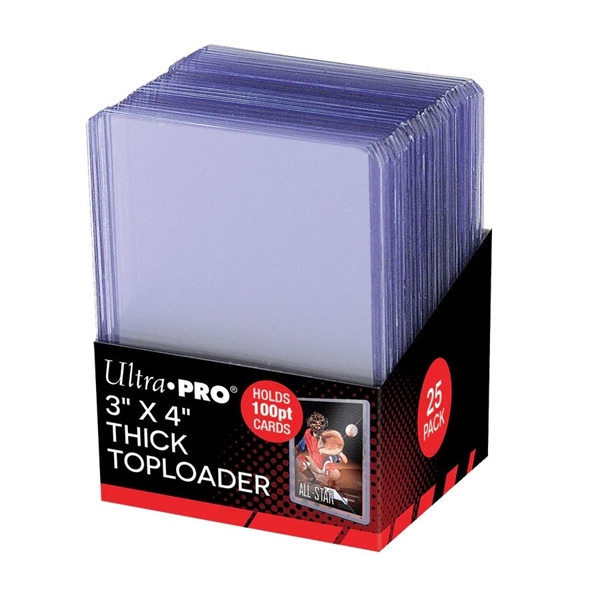 Ultra Pro - Toploader 3x 4 & Card Sleeves