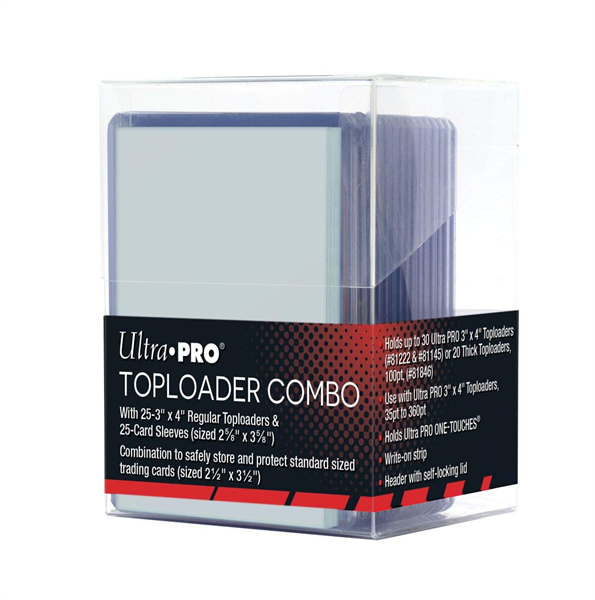 Ultra Pro - Toploader Combo 3x 4