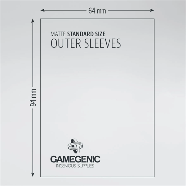 Gamegenic - Matte Standard Outer Sleeves