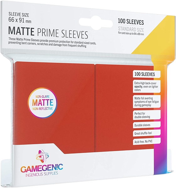 Gamegenic - Matte Prime Sleeves