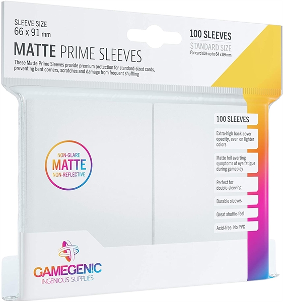 Gamegenic - Matte Prime Sleeves