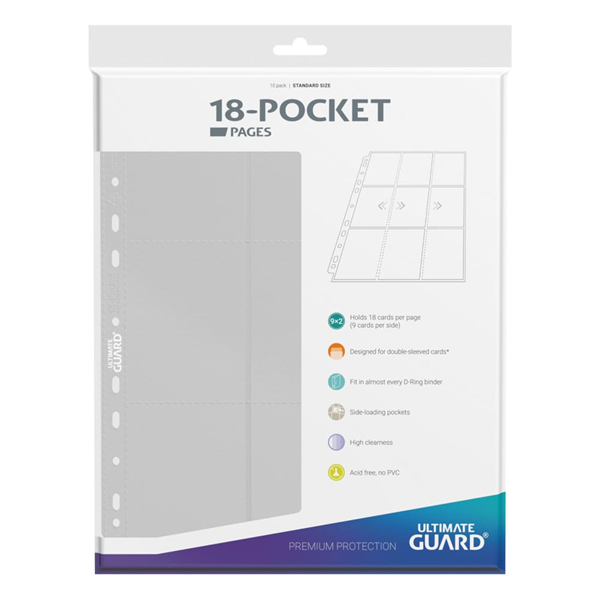 Ultimate Guard - 18-Pocket Pages Side-Loading