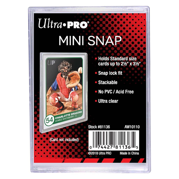 Ultra Pro - Mini Snap Card Holder