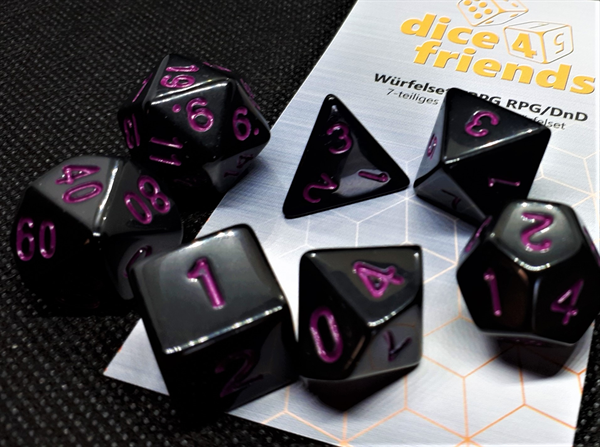 Dice 4 Friends - RPG-Set Pearl