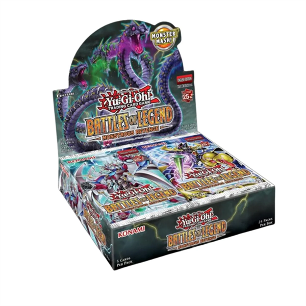 YGO - BoL: Monstrous Revenge Booster Display