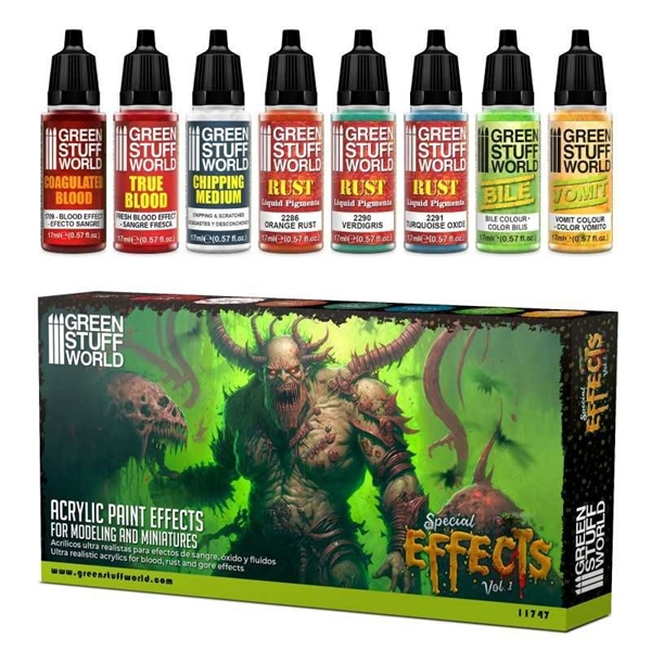 Green Stuff World - Farbset Spezialeffekte Vol. 1