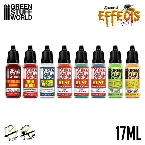 Green Stuff World - Farbset Spezialeffekte Vol. 1