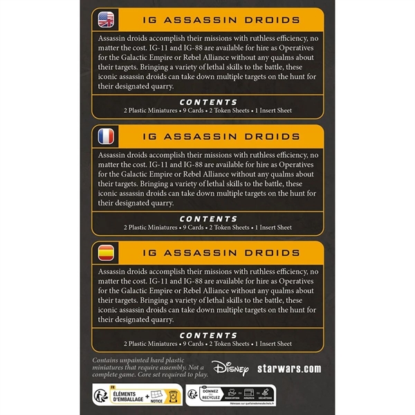 Star Wars: Legion - IG Assassin Droids