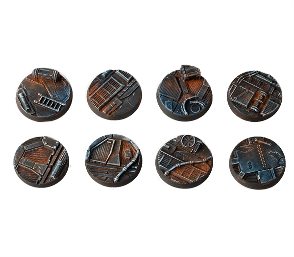 Gamers Grass - Spaceship Corridor Bases 8Stk.