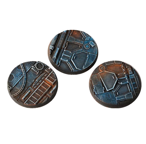 Gamers Grass - Spaceship Corridor Bases 3Stk.