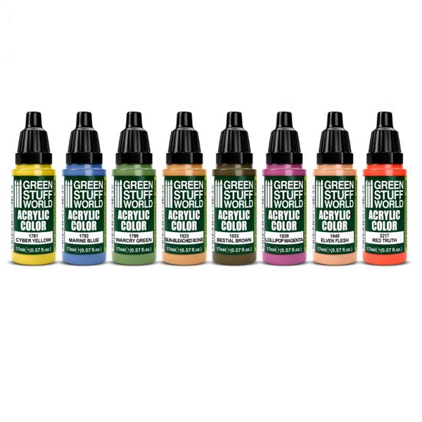 Green Stuff World - Farbset Basics 01