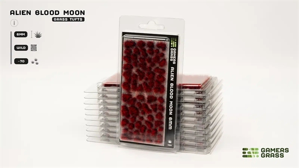 Gamers Grass - Tufts Alien Blood Moon (6mm)