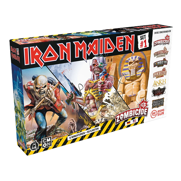 CMON - Iron Maiden Character Pack