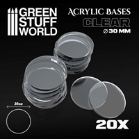 Green Stuff World - Acryl Bases Rund