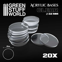 Green Stuff World - Acryl Bases Rund