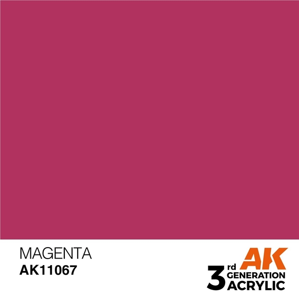 AK 3rd Generation Acrylics - Magenta