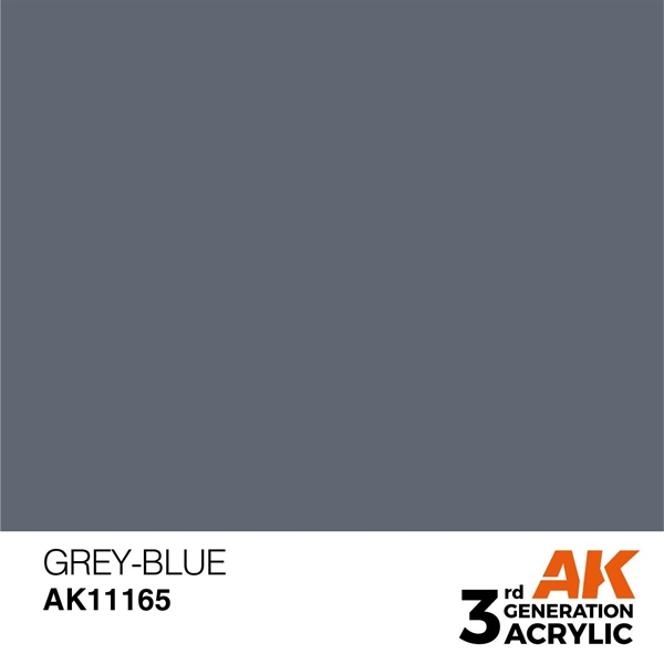 AK 3rd Generation Acrylics - Grey-Blue