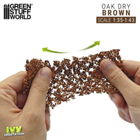 Green Stuff World - Bl�ttermatte, Eiche Braun