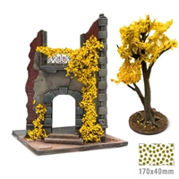 Green Stuff World - Bl�ttermatte, Birke Gelb