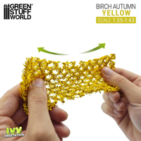 Green Stuff World - Bl�ttermatte, Birke Gelb