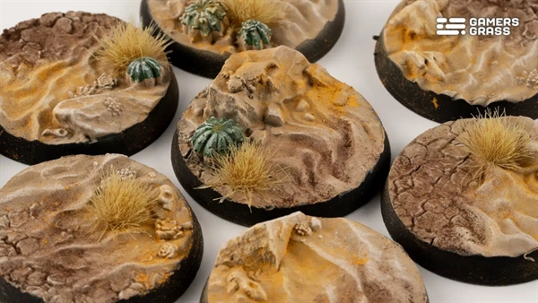 Gamers Grass - Deserts of Maahl Bases 8Stk.