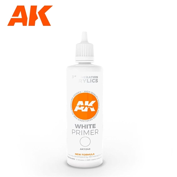 AK 3rd Generation Acrylics - White Primer