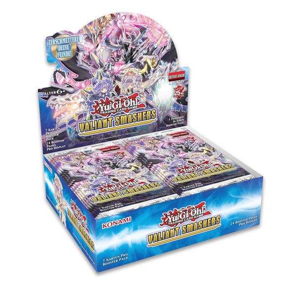 YGO - Valiant Smashers Booster Display