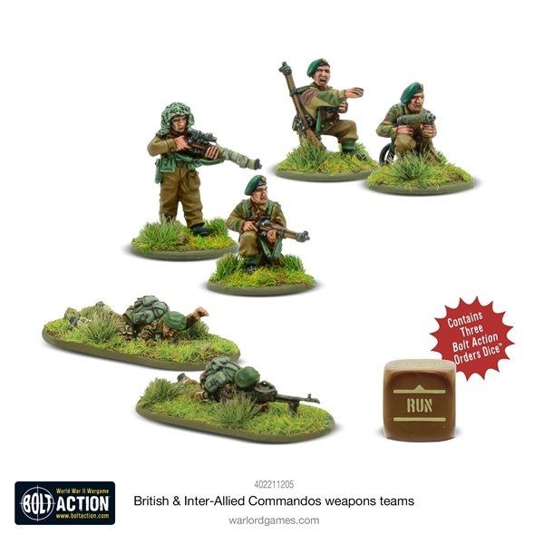 Bolt Action WW2 - British & Inter-Allied Commandos
