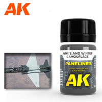 AK Interactive - Paneliner, Winter Camouflage