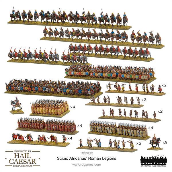 Hail Caesar EB - Scipio Africanus’ Roman Legions